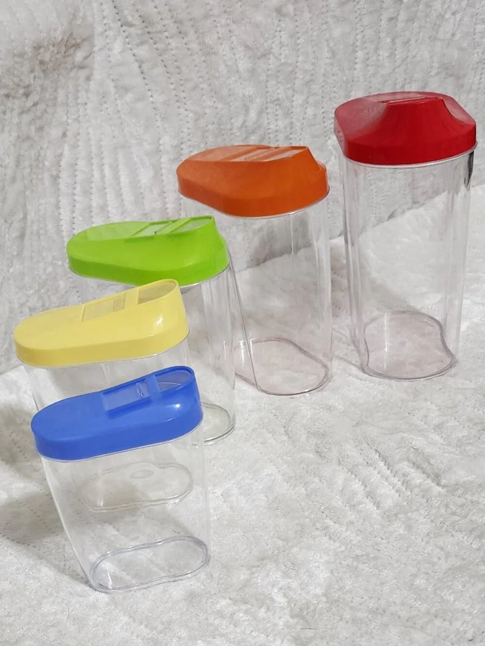 5 Piece Container Set With Easy Pour Lids